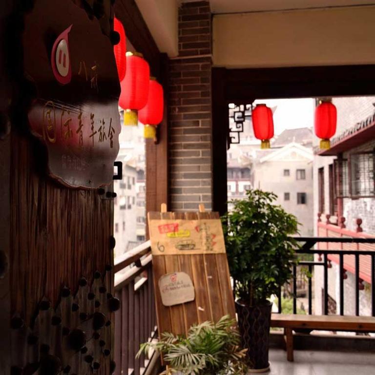 Bajie Youth Hostel Zhangjiajie Exterior foto
